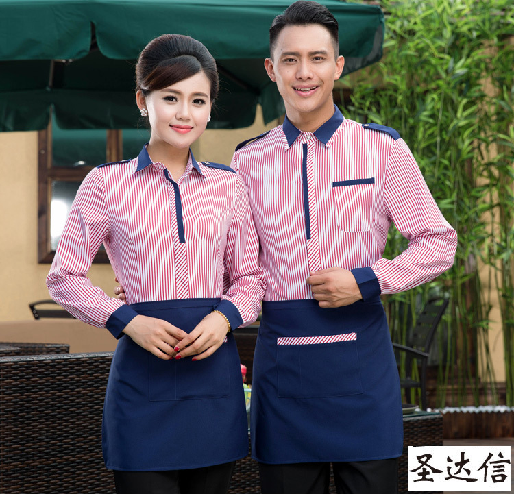 服務員定做工作服有什么優勢?怎樣選擇款式?